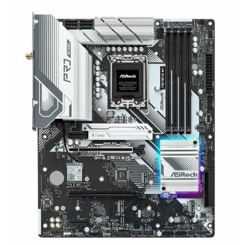 Материнская плата ASRock Z790 Pro RS WiFi Z790 Pro RS WiFi - LGA 1700 Intel Z790 4хDDR5-4800 МГц 2хPCI-Ex16 4хM2 Standard-ATX 5557200₽