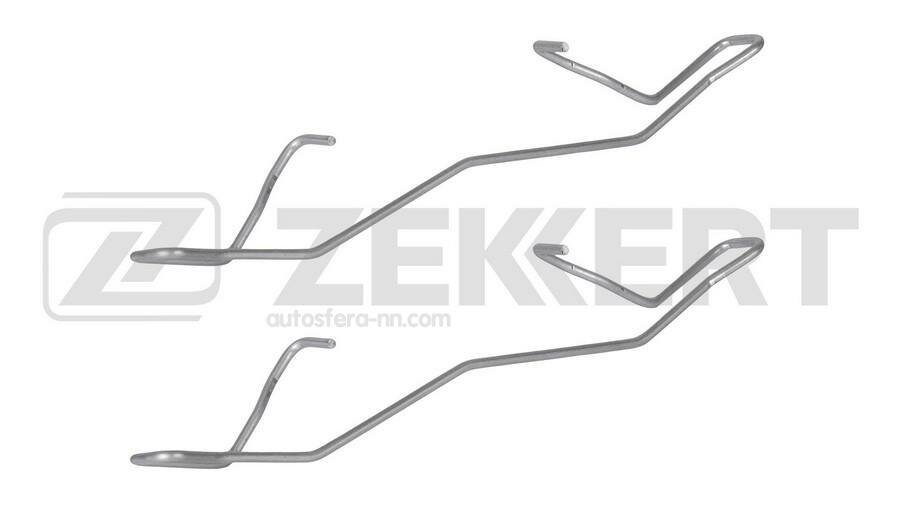 ZEKKERT BR1457 Комплект установочный перед. торм. колодок Honda Accord VII-VIII 03- Renault Duster 11- Kaptur 16-