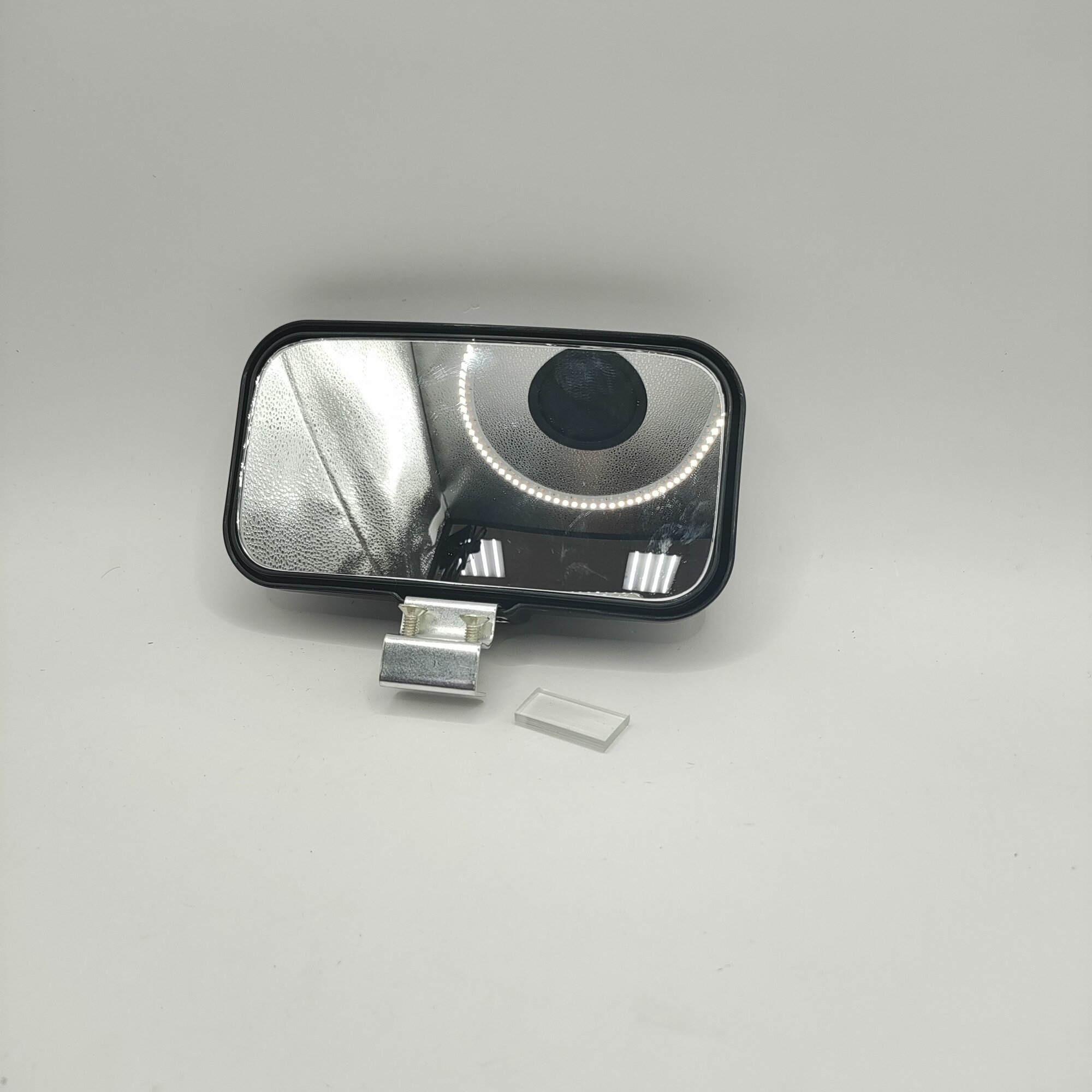 фото Зеркало слепой зоны, Черное, панорамное, с регулировкой угла обзора, 1шт.