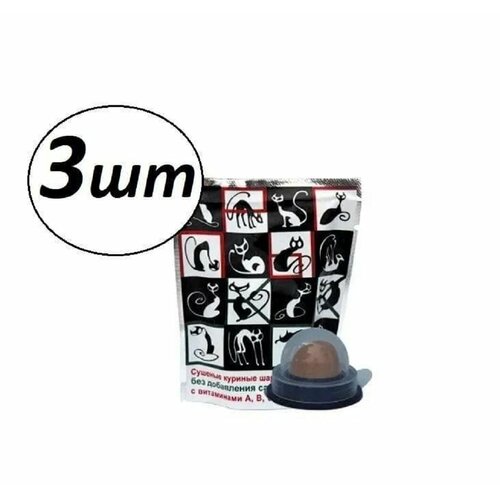 Лакомство для кошек Прыг-скок витаминные конфеты 3 по 35г Green Qzin 1232₽