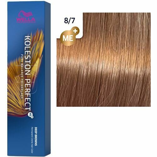 Wella Koleston Perfect МЕ+ 8/7 Стойкая краска, 60 мл