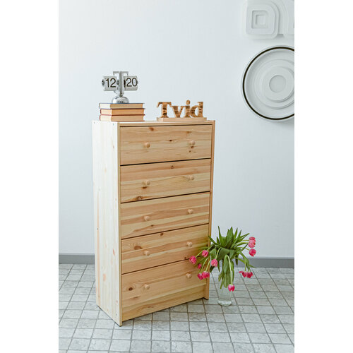 Комод деревянный раст RAST 5 ящиков икеа