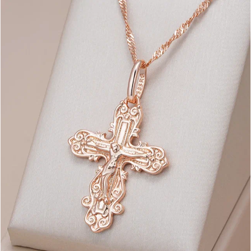 Крестик Babilon золотой 899₽