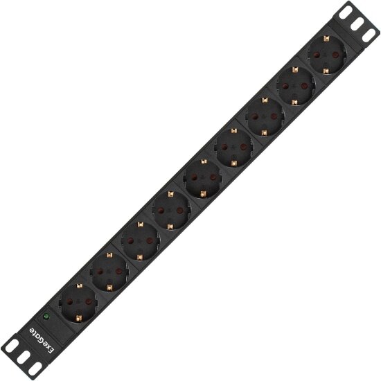 Блок розеток Exegate ServerPro PDU-19H905 Al-9S-EU3CU (EX280851RUS) — фото 1