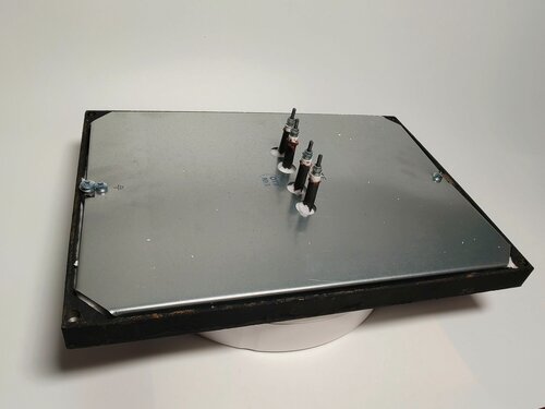 Изображение товара Конфорка КЭТ-0,12/3,0 Гомельторгмаш (2 тэна) 415х295х30мм код 012.15