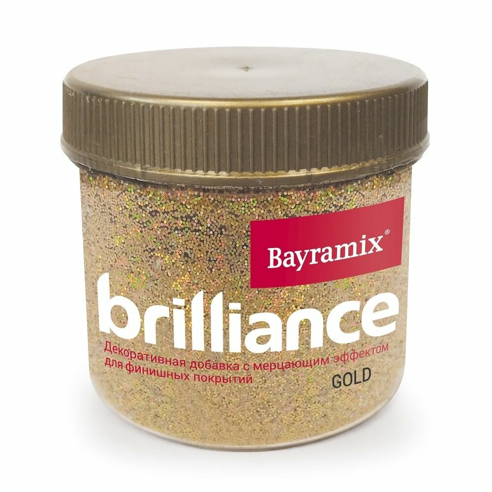 Добавка декоративная блестки Bayramix Brilliance (30гр) серебро (Silver)