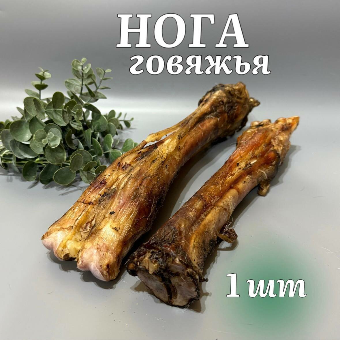 Лакомства для собак "Хищный нос" - Нога говяжья 1 шт