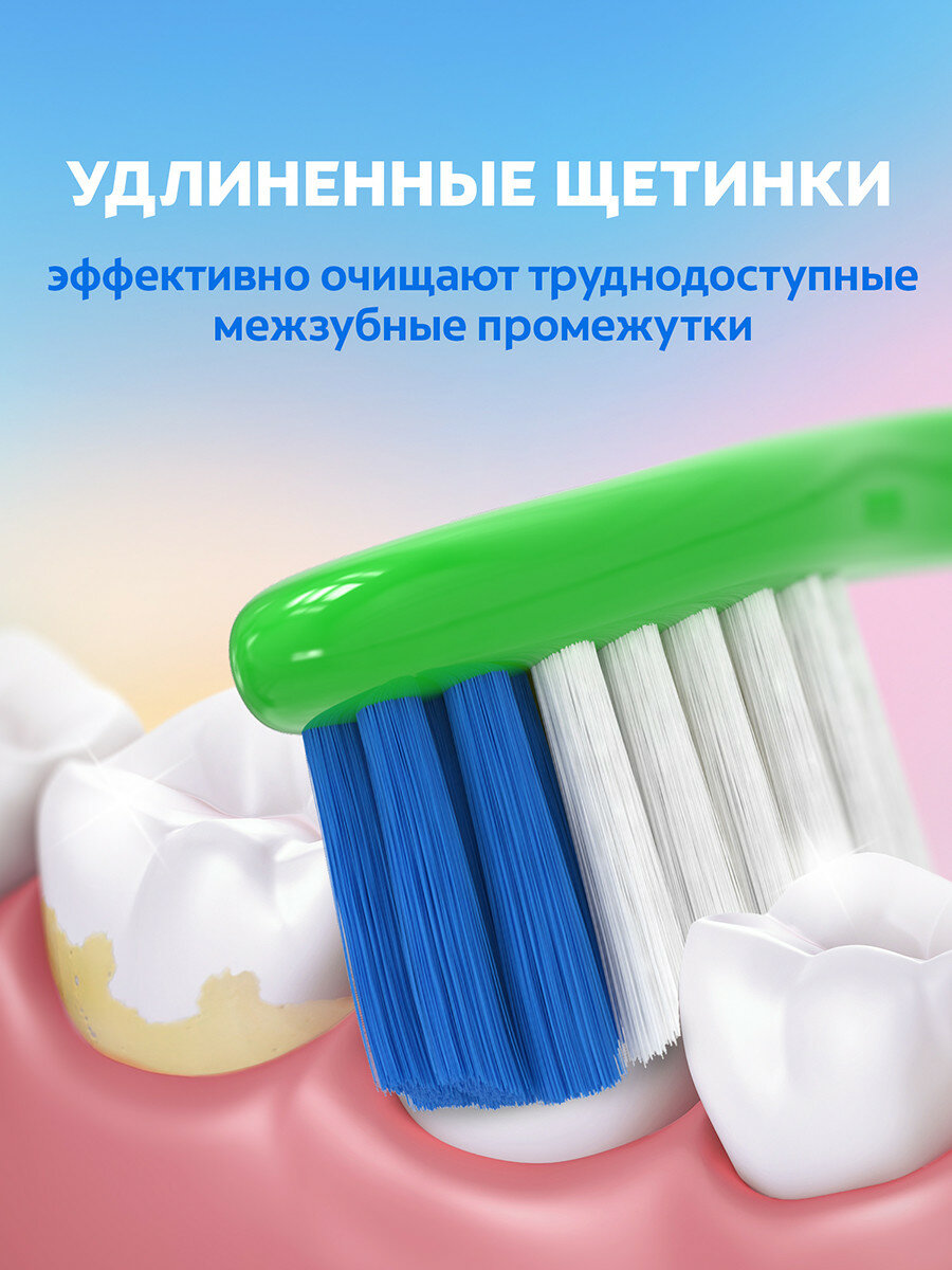 Изображение Colgate Доктор Заяц детская зубная щетка 2+, 2+1, супермягкая