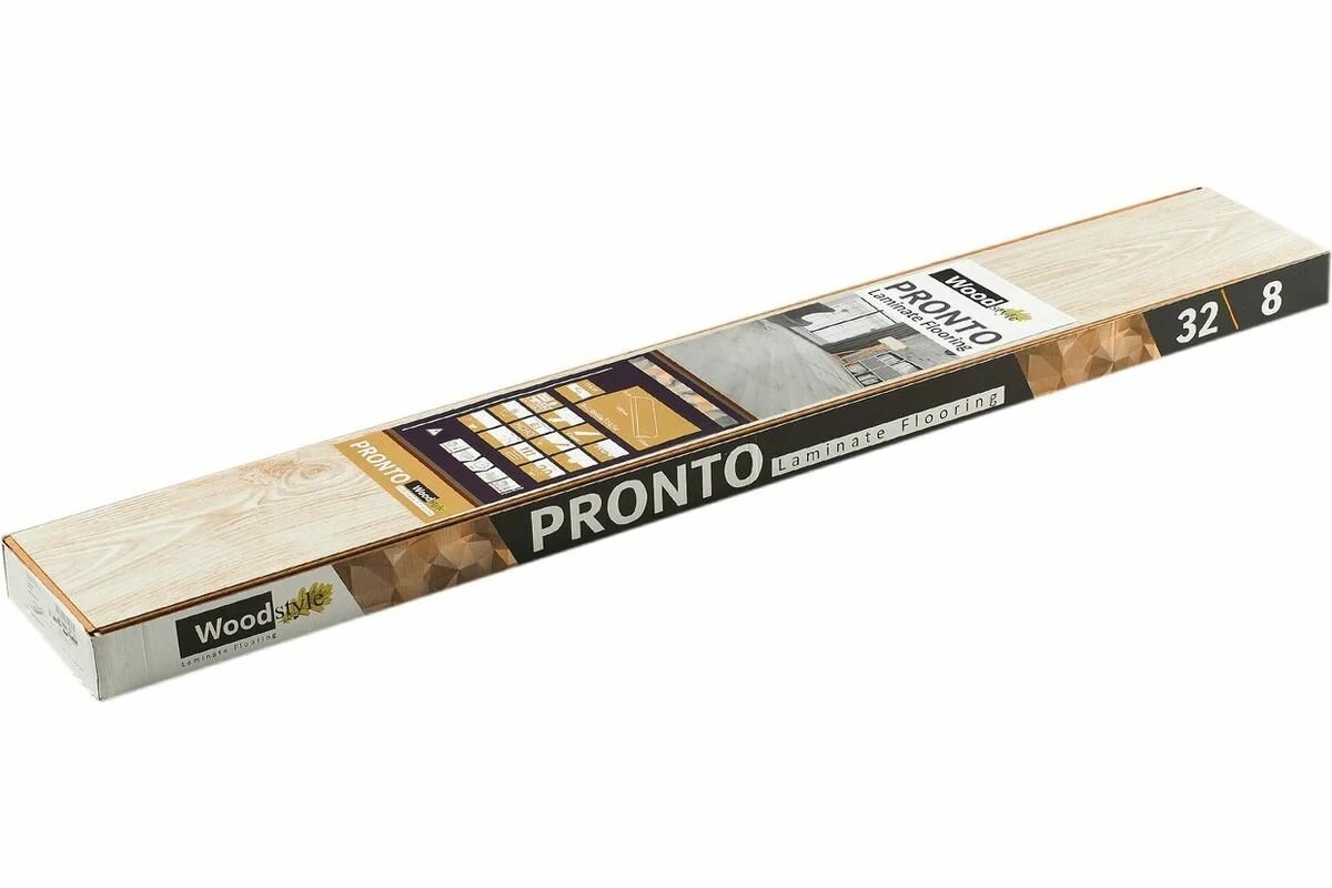 Ламинат Ламинат WOODSTYLE PRONTO Дуб Боргетто, 8 мм (8штук/1,995м2), упаковка 32класс