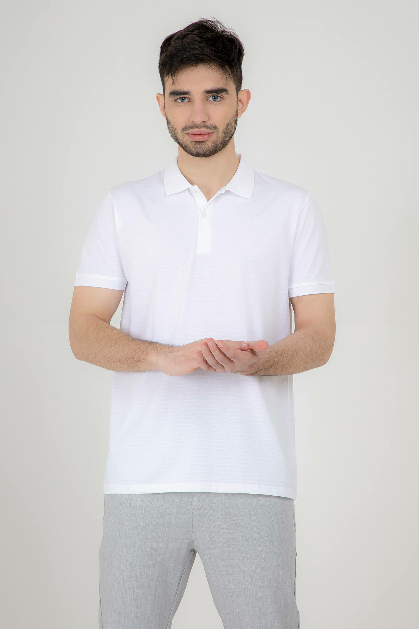 Поло спортивное TERRA PRO, 1 шт., размер XL, white