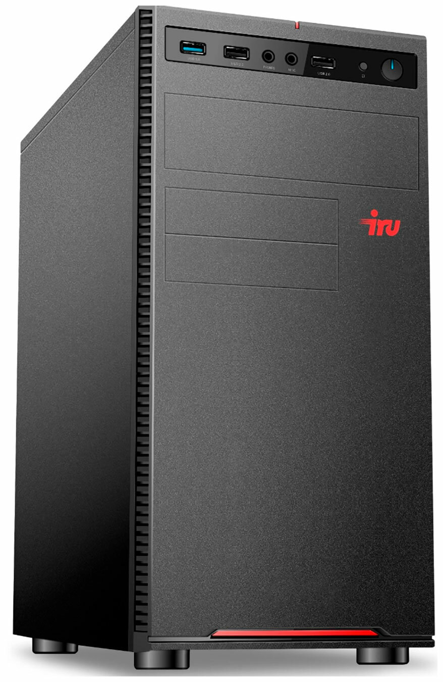ПК iRU Home 310H6SE MT i5 13400 (2.5) 16Gb SSD512Gb UHDG 730 FreeDOS GbitEth 400W черный (2032028)