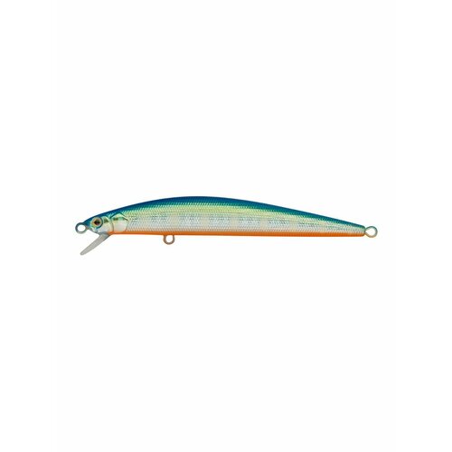 Воблер Минноу Strike Pro Slingshot Minnow 90, 90 мм, 7 гр, Плавающий, цвет A150-713 UV Blue Silver