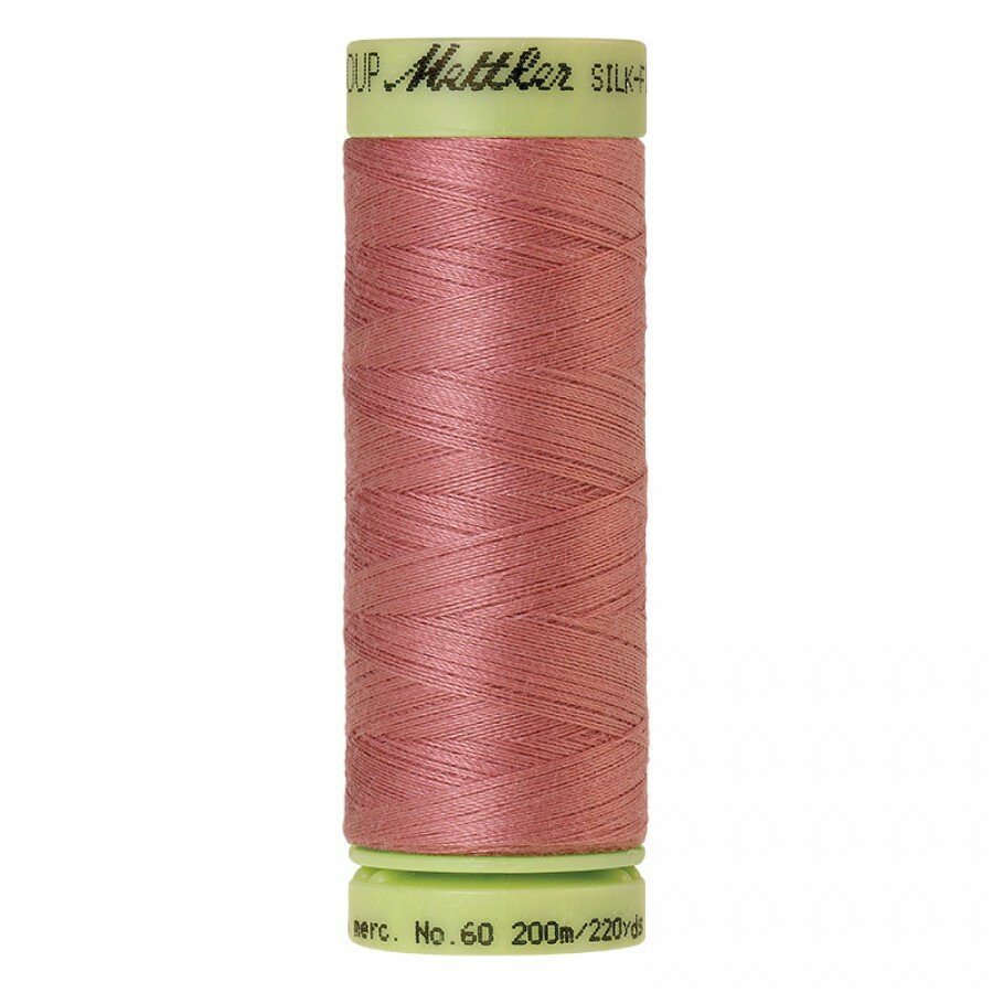 Нить для машинного квилтинга SILK-FINISH COTTON 60, 200 м 0638 Red Planet