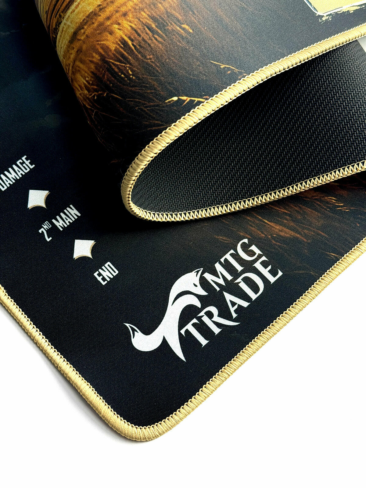 Игровой коврик для мыши и MTG MTGTRADE Равнина Эдр 60x35 см с прошитыми краями — фото 1
