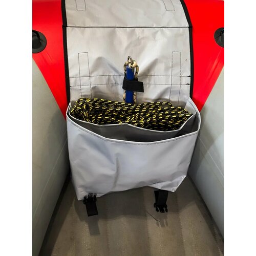 Сумка чехол для якоря и каната серая большая