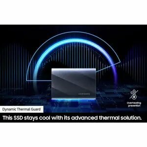 Внешний диск Samsung Твердотельный диск 2TB Samsung T9 MU-PG2T0B/WW, V-NAND, USB 3.2 Gen 2 Type-C [R/W - 2000/2000 MB/s] Black