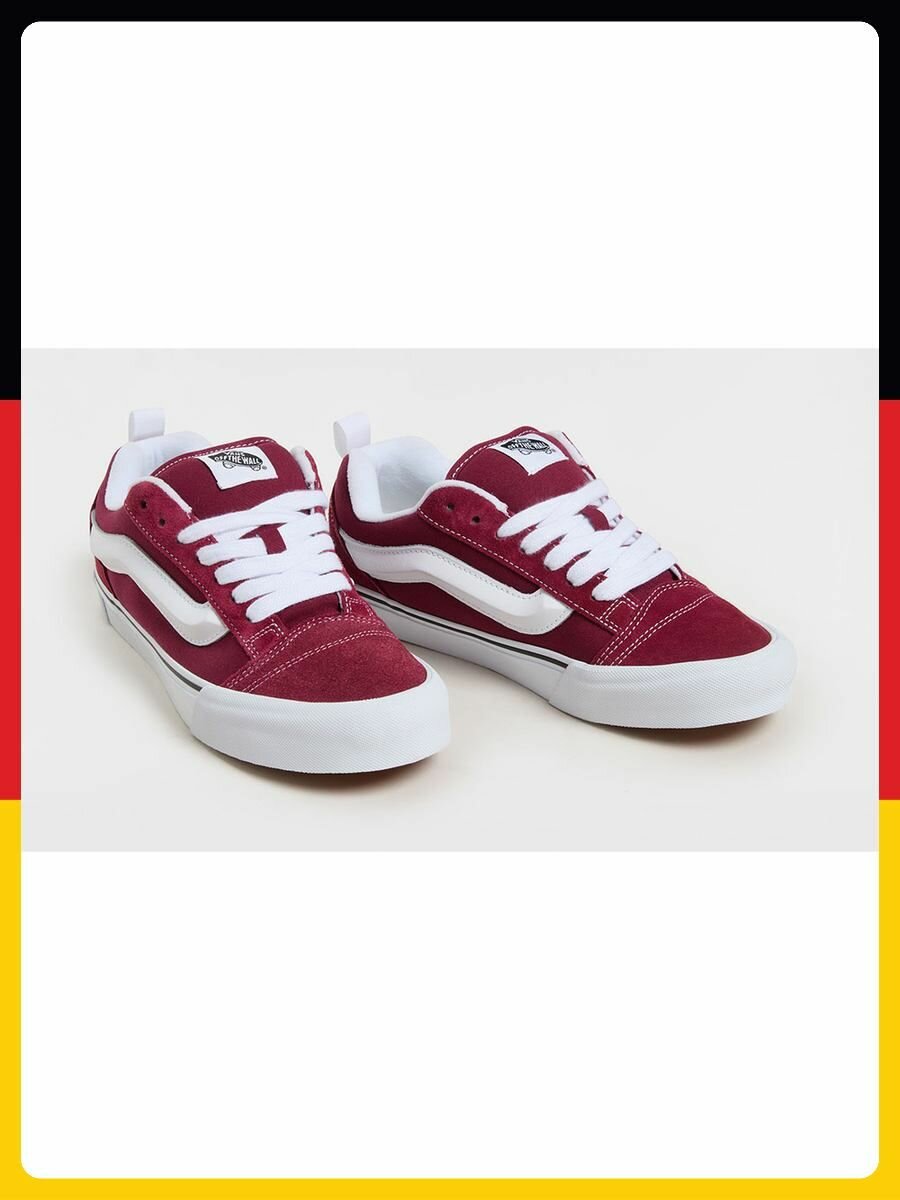 Кеды VANS Базовая коллекция, размер EU-40-1/2, бордовый