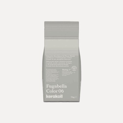 Изображение товара Затирка цементно-полимерная Fugabella Color №06 Kerakoll 3 кг