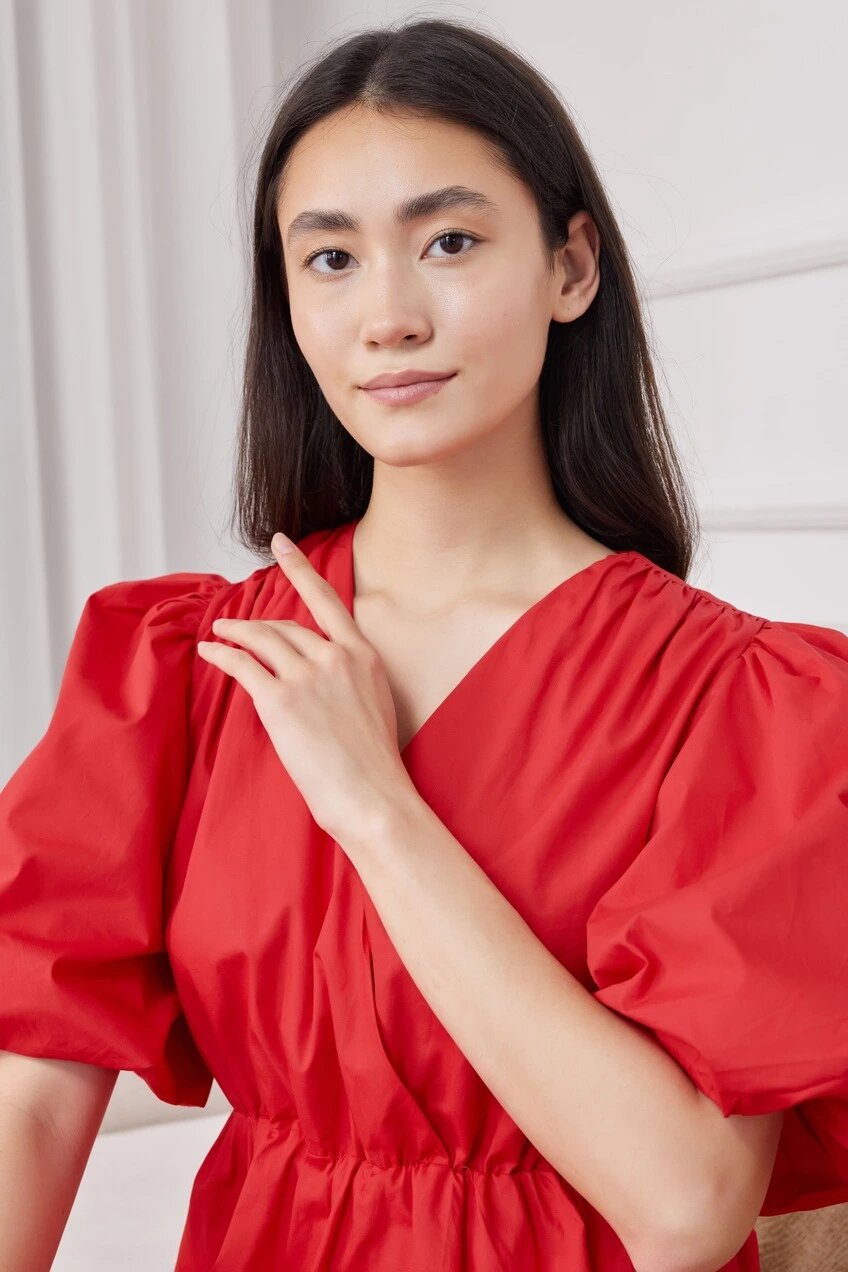 Платье Selfie, размер S, красный — фото 1