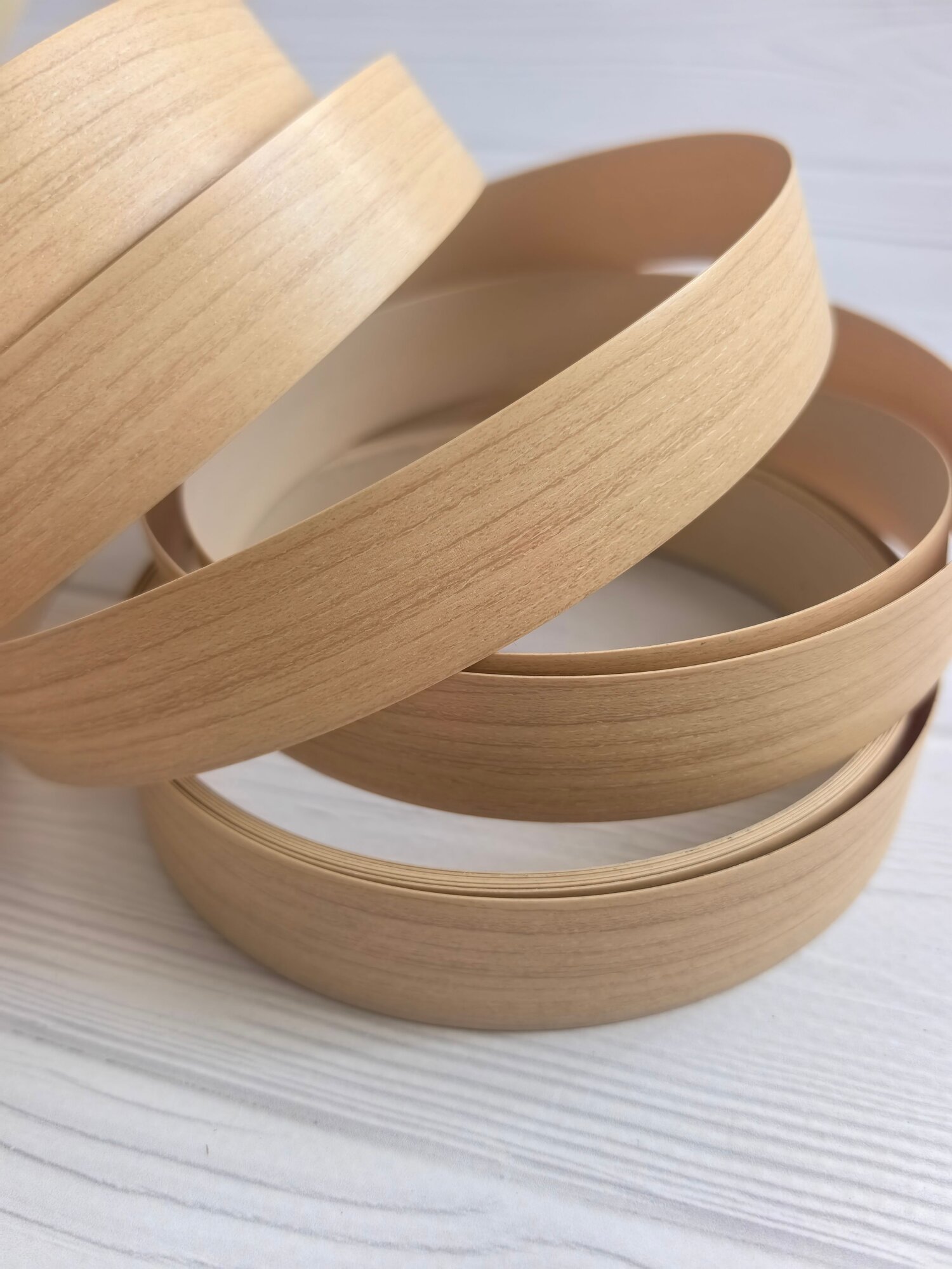 Кромка ПВХ пластик с клеем мебельная 04*25мм намотка 5м цвет Вишня Гамильтон