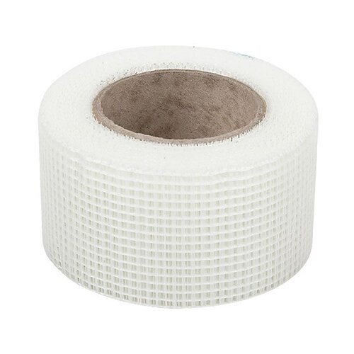 Лента серпянка стеклотканевая строительная самоклеющаяся 90 м.