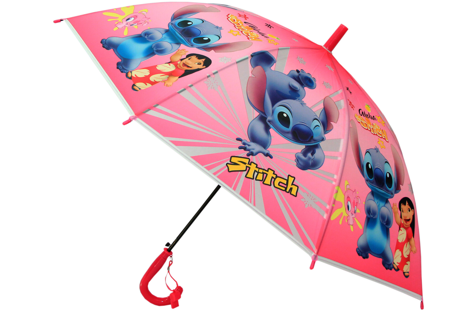 Зонт-трость , розовый — фото 1