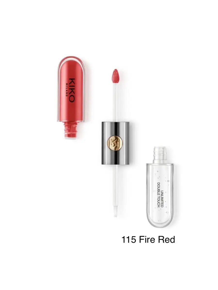 Жидкий блеск для губ смягчающий и придающий сияние, с 3D-эффектом. Двусторонний, 2 в 1. N 115