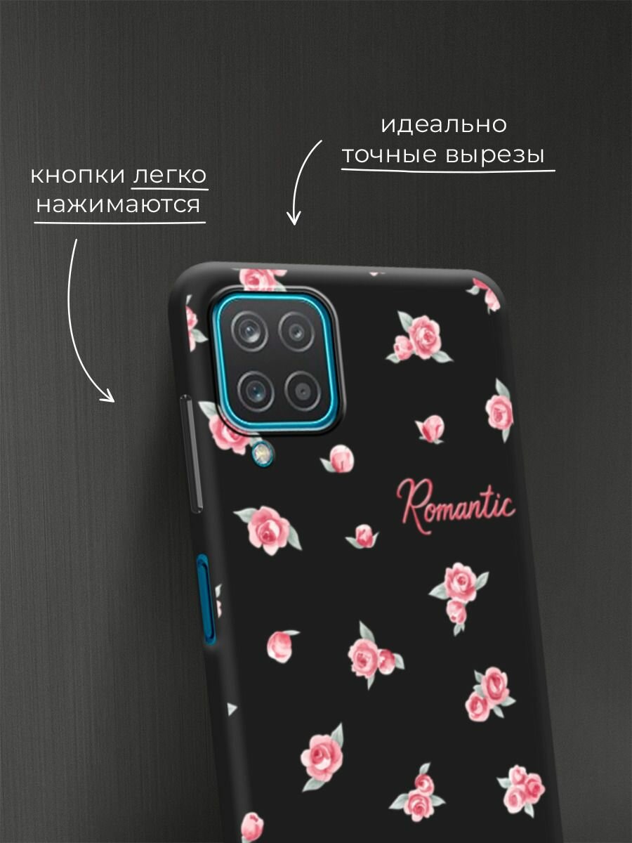 Чехол на Samsung Galaxy A12/M12 / Самсунг А12/М12 с принтом "Romantic 4" — фото 1