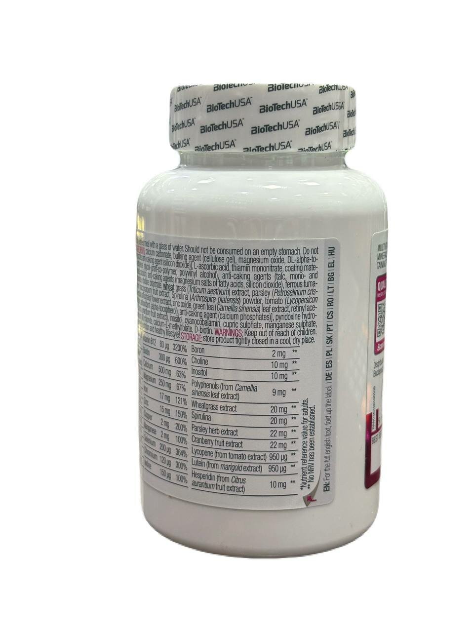 Витамины BioTech USA "Multivitamin", для женщин, 60 таблеток — фото 1