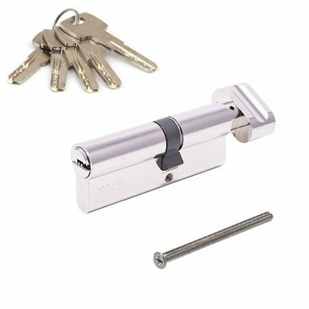 Цилиндровый механизм Apecs SM-80(35C/45)-C-NI никель