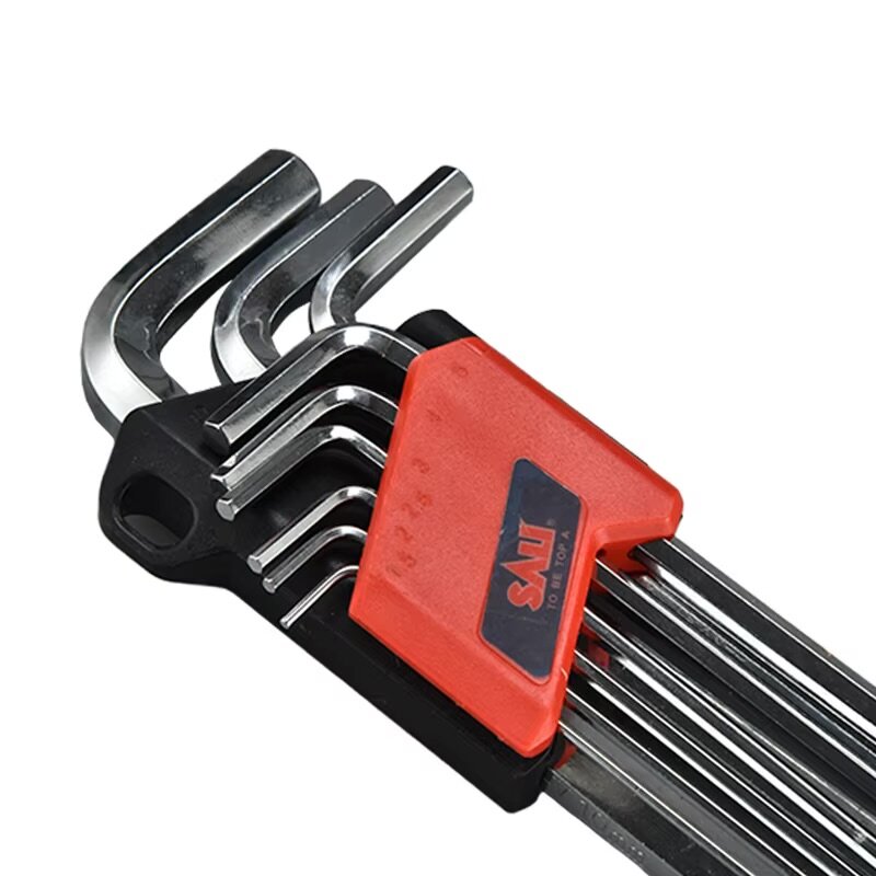 Набор шестигранников Sali9шт 1.5-10мм, CR-V сталь, маленький, хромированные