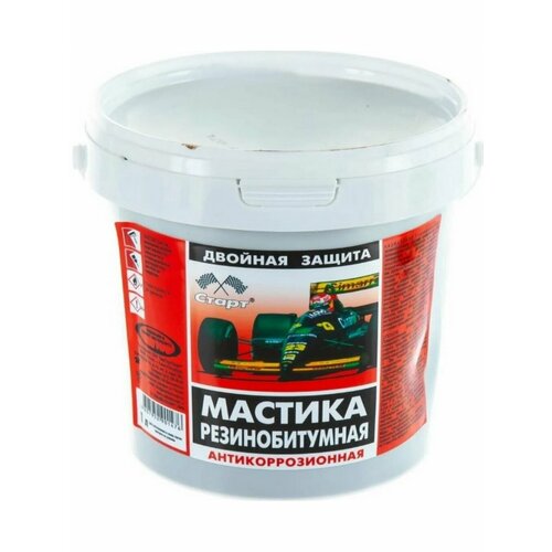 Мастика резино-битумная Старт 1 л пэ 643₽