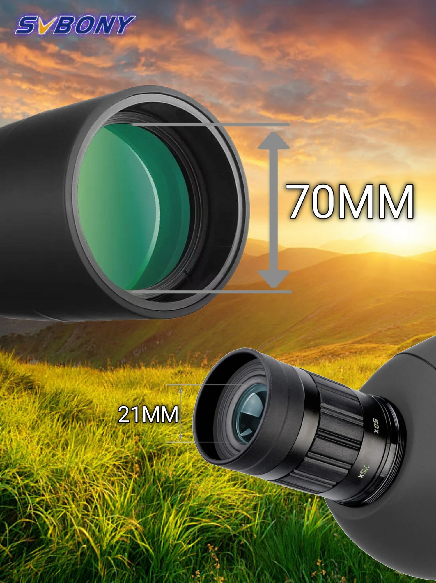 SVBONY SV28 телескоп — фото 1