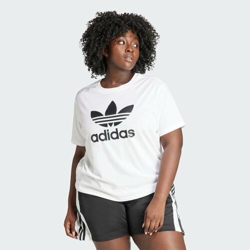 Футболка спортивная adidas Originals, размер 4X NUM, белый