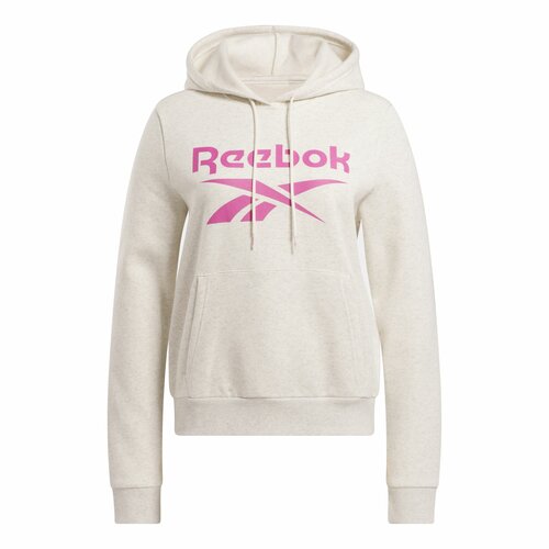 фото Толстовка reebok ri bl fleece hoodie, размер xs, бежевый