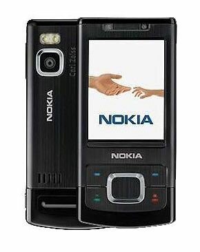 Телефон Nokia 6500 Slide, 1 SIM, черный