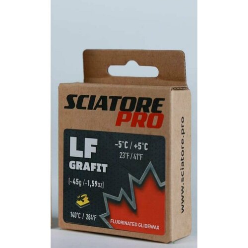 фото Парафин sciatore lf grafit (-5/+5) 45г sciatore pro