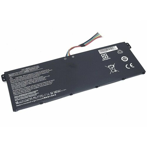 Аккумулятор для ноутбука Acer Aspire V13 (AC14B8K-4S1P) 15.2V 2200mAh OEM черная аккумулятор для ноутбука acer aspire 14 8v 2200mah