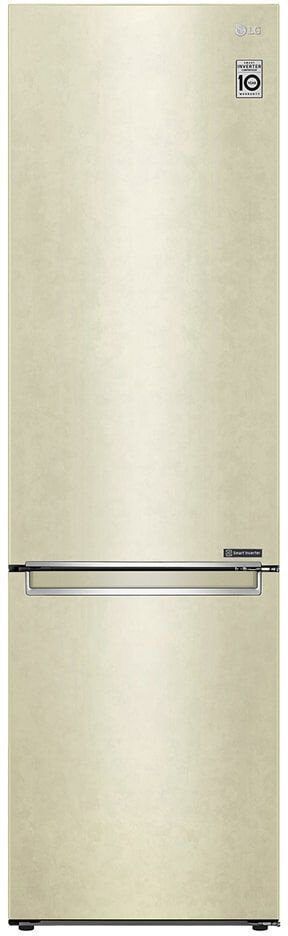 Холодильник двухкамерный LG GC-B509SECL бежевый