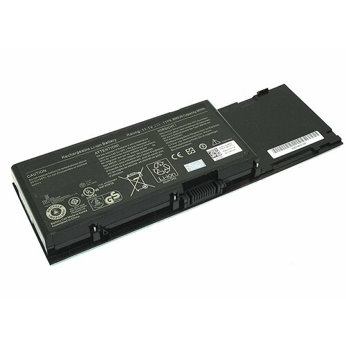 Аккумулятор для ноутбука Dell Precision M6500 (312-0215) 11.1V 7650mAh аккумуляторная батарея для ноутбука dell precision 7330 5tf10 7 6v 8000mah