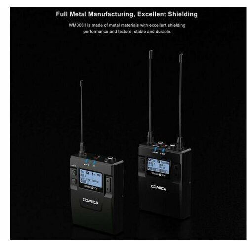 COMICA CVM-WM300II C TXRX Двойная беспроводная петличная микрофонная система 3899900₽