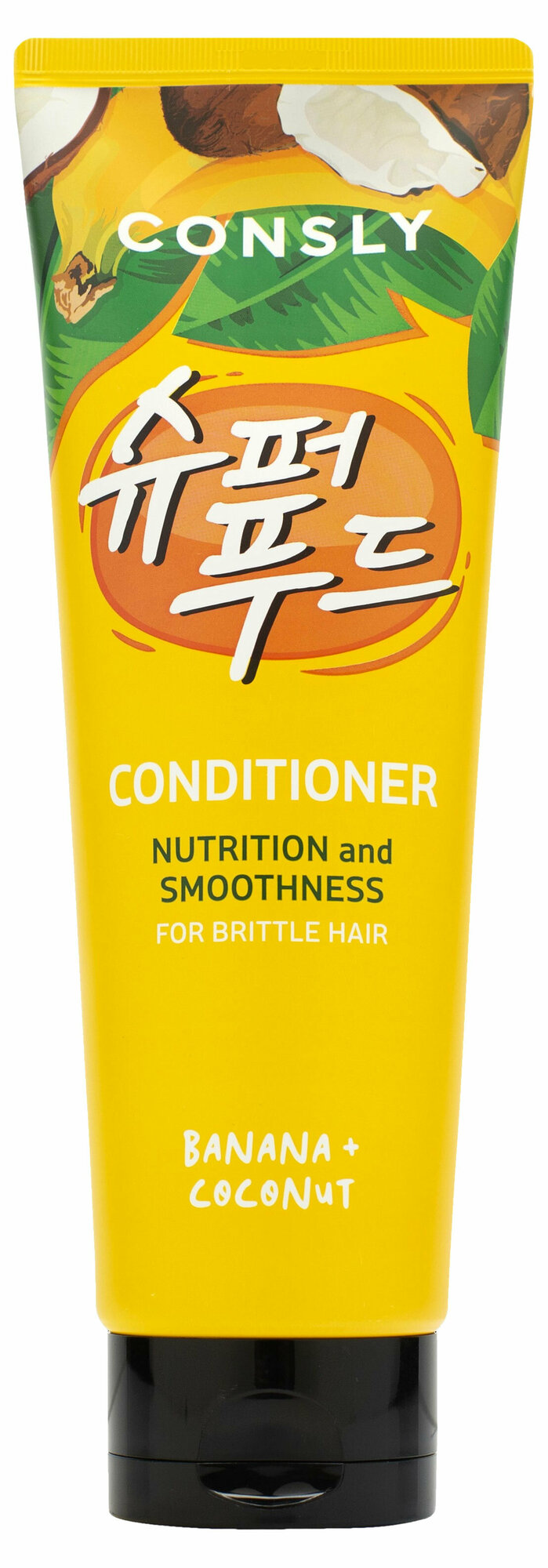 Кондиционер для волос CONSLY с экстрактом банана и кокосовой водой, 250 мл