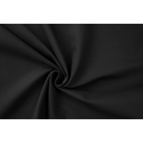 Ткань джерси черного цвета ткань джерси лазурного цвета