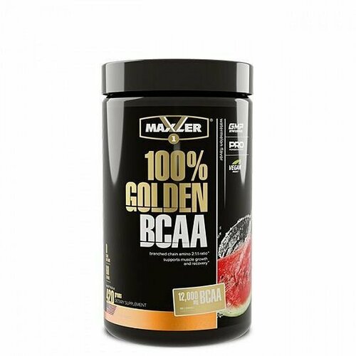 Арбуз Maxler 100% Golden BCAA 420 гр (Maxler) аминокислоты fortistauri bcaa 2 1 1 200g нейтральный