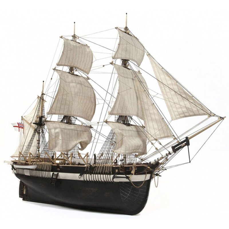 Деревянная модель корабля для начинающих от OcCre (Испания), HMS Terror, М.1:75