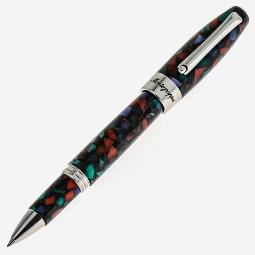 Ручка-роллер Montegrappa Fortuna Aurora Borealis. Артикул FORT-AB-RB ручка шариковая montegrappa fort ab bp