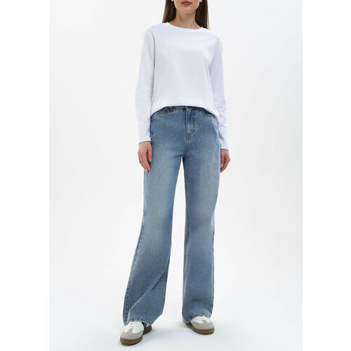 фото Лонгслив funday, размер 40-42, белый