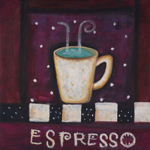 Картина Кофе Эспрессо интерьер 4175₽