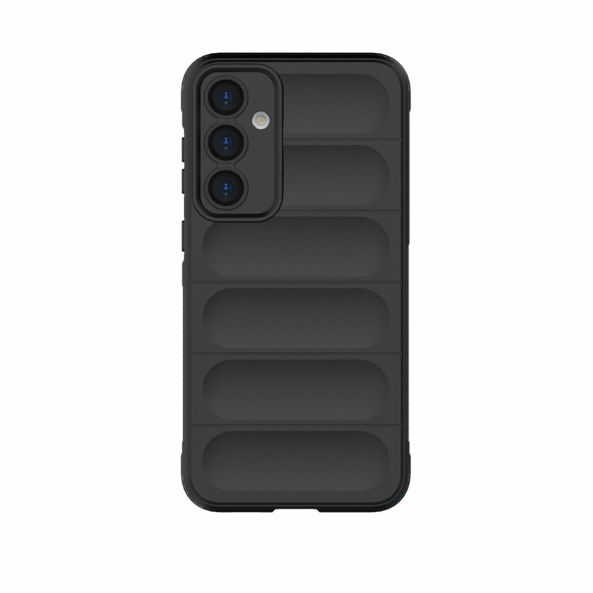 Противоударный чехол Flexible Case для Samsung Galaxy S23 FE (черный)