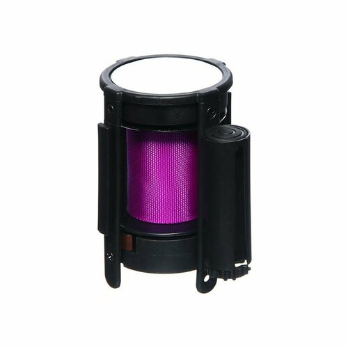 Касета c вытяжной лентой-180см фиолетовой высота-11см ширина ленты-48мм 9612739 434₽